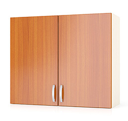Кухня Мебельный Двор шкаф верхний ШВ-800 цвет дуб/вишня