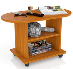 Журнальный стол СЖ-1 цвет вишня