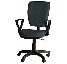 Кресло для компьютера Ультра ткань цвет черно-зеленый