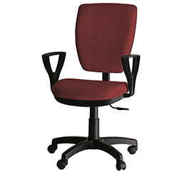Кресло для компьютера Ультра ткань цвет красно-черный